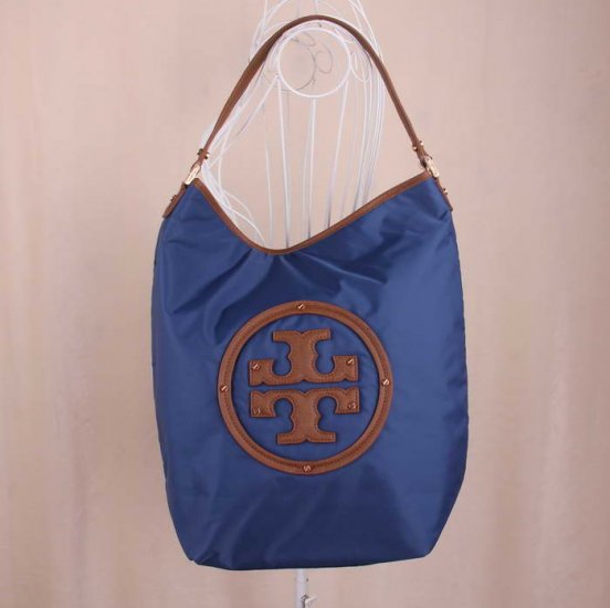 Unique Tory Burch Pink Blue Tote Bags